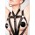 Kinky Diva Spider Harness Body noir taille unique