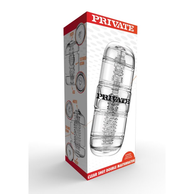 Private Clear Shot Double Masturbator