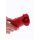 TOYJOY The Kisser Stimulator Vibrator Rot 13 cm ⌀ 5,7 cm
