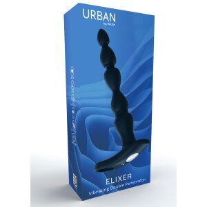 TOYJOY ELIXER Double Penetrator Paarvibrator Blau 17,8 cm...