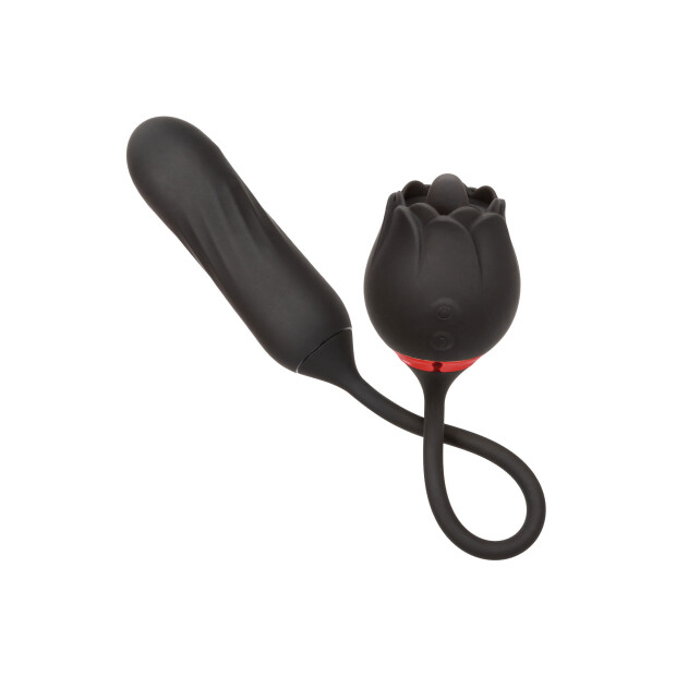 CalExotics French Kiss Elite Lover Vibrator Schwarz