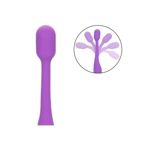 CalExotics Bliss Flex-O-Teaser Vibrator Lila 19 cm