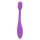 CalExotics Bliss Flex-O-Teaser Vibrator Lila 19 cm