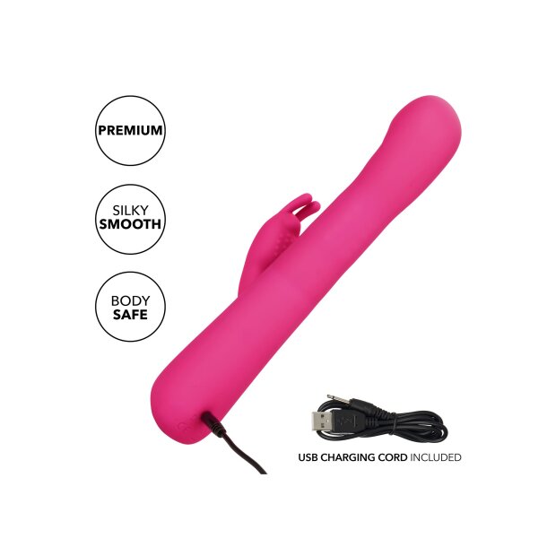 CalExotics Elite Beaded G Rabbit Vibrator Pink 23,5 cm