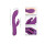 CalExotics Elite Warming Rabbit Vibrator Lila 22,25 cm