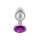 CalExotics Jewel Small Amethyst Plug 3,25 cm