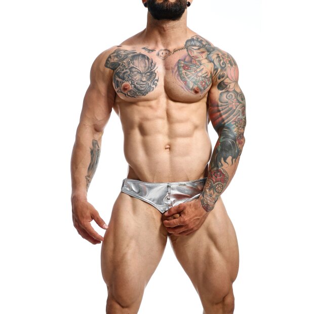 DNGEON Cockring Jockstrap Silver - OS