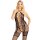Leg Avenue Bodystocking filet avec coeurs taille unique noir