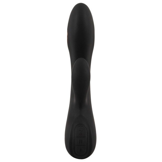 XOUXOU E-Stim stimulation current rabbit vibrator black