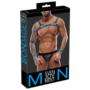 Mens Jock Set Black/Blue S