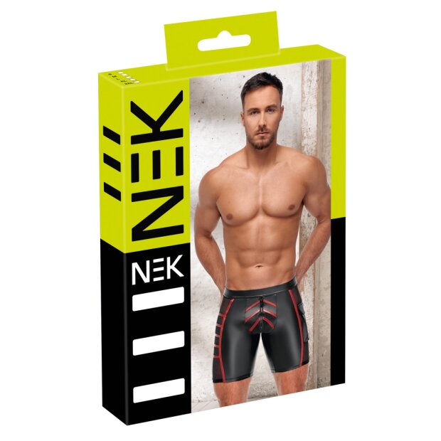 NEK - Mens Shorts Black/Red S