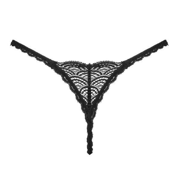 Obsessive - Thong - M/L - Black