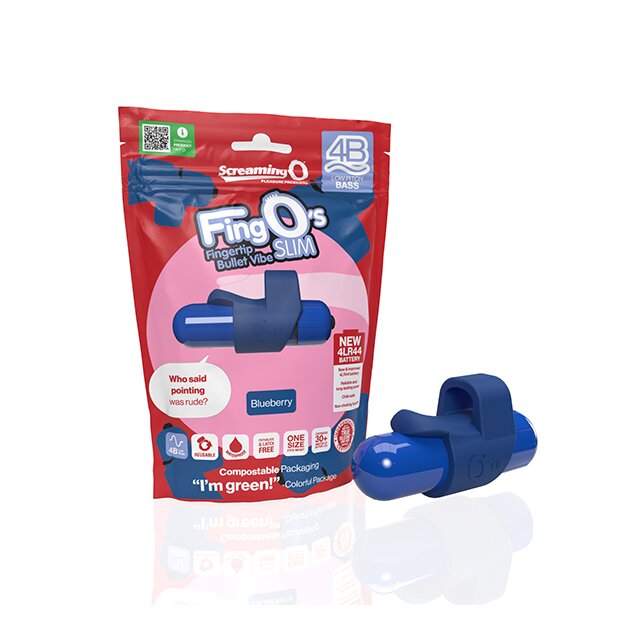 The Screaming O - 4B FingO SlimBlueberry