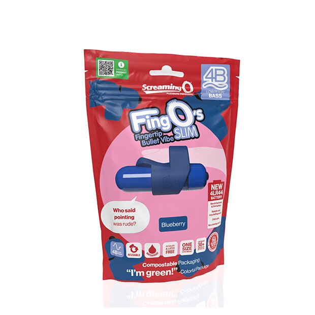 The Screaming O - 4B FingO SlimBlueberry