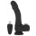 Naked Addiction Vibrateur de choc avec ventouse compatible Strap-On noir