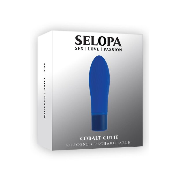 Selopa Cobalt Cutie Mini Vibrator Blau 10,1 cm ⌀ 3 cm
