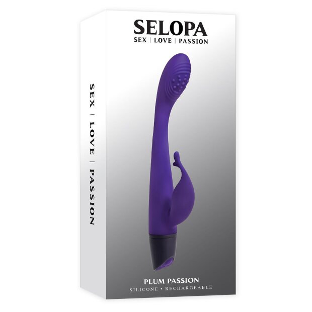 Selopa Plum Passion Vibrator Lila 12,7 cm