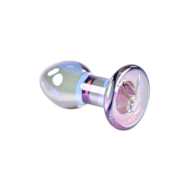 Playboy Jewels Plug anal transparent 3,4 cm