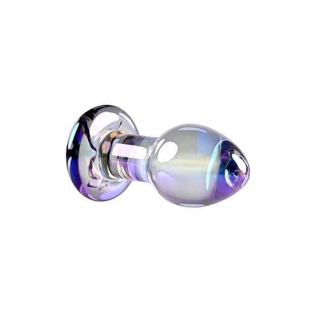 Playboy Jewels Plug anal transparent 3,4 cm