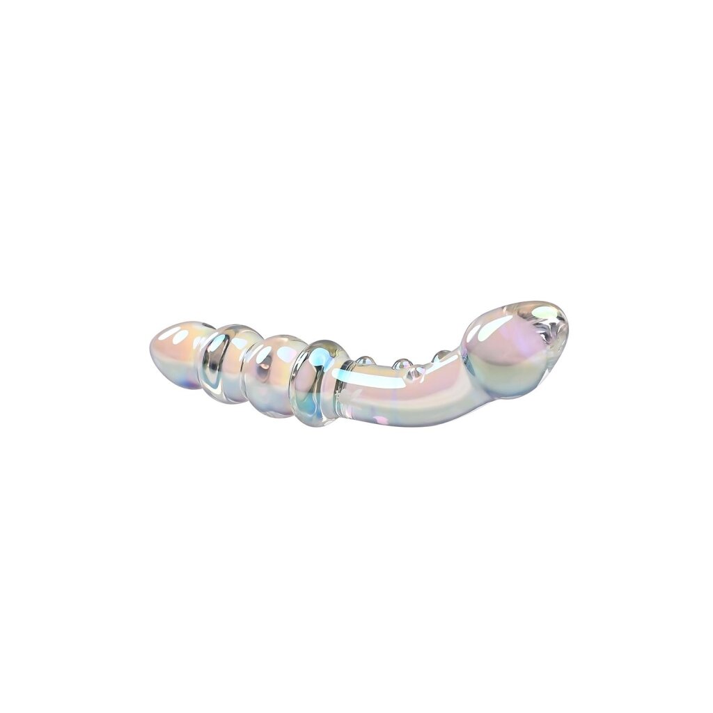 Playboy Jewel Double-sided transparent glass dildo, 26,95
