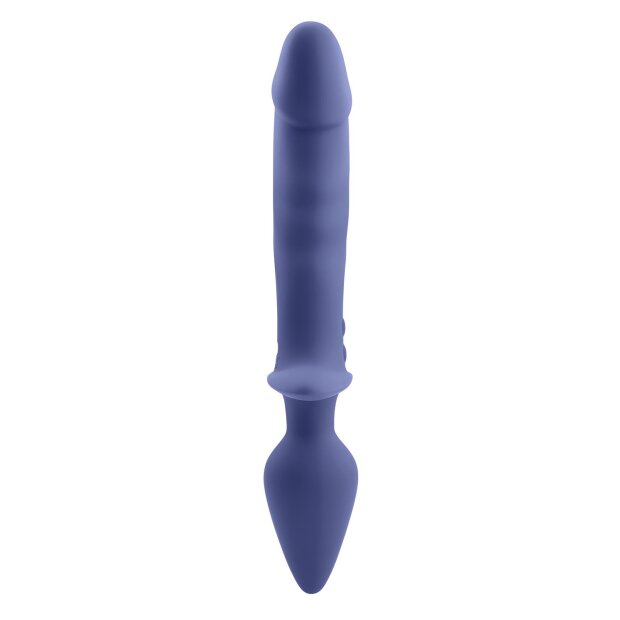 Gender X Dual Defender Vibrator Blau 15,2 cm