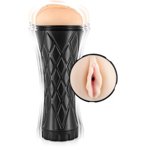 Real Cup Vibrating Masturbator Vagina
