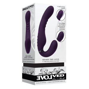 Evolved Share The Love Strap-On Lila