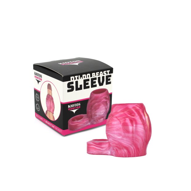 Kiotos Monstar Sleeve 13 Penishülle Pink 7,3 cm ⌀ 6,5 cm