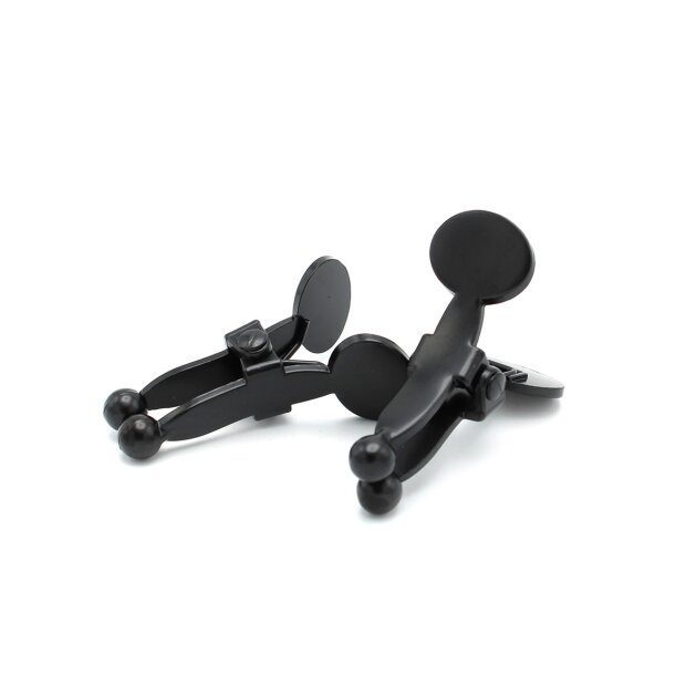 Ball Tip Nipple Clamps Black
