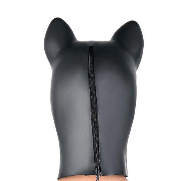 Kinky Puppy Sweety Bear latex balaclava Black