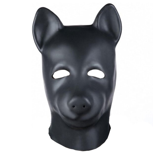 Kinky Puppy Sweety Bear latex balaclava Black