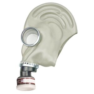 Men Army Gas Mask with Filter Beige