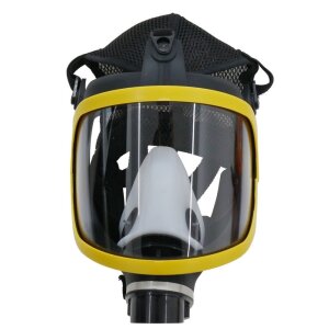 Men Army Show Max Gas Mask Gelb Schwarz