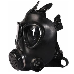 Men Army Komplet Breath Gas Mask Schwarz