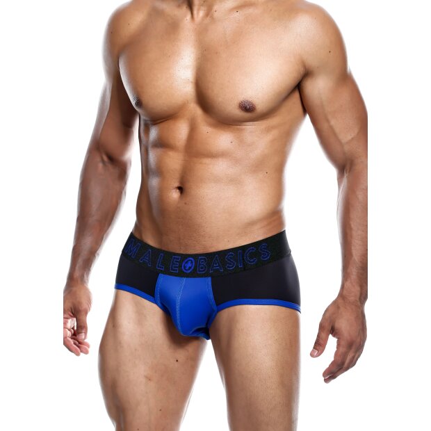 MaleBasics Neon Brief Blue S