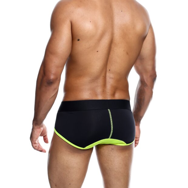 MaleBasics Neon Brief Yellow S - XL