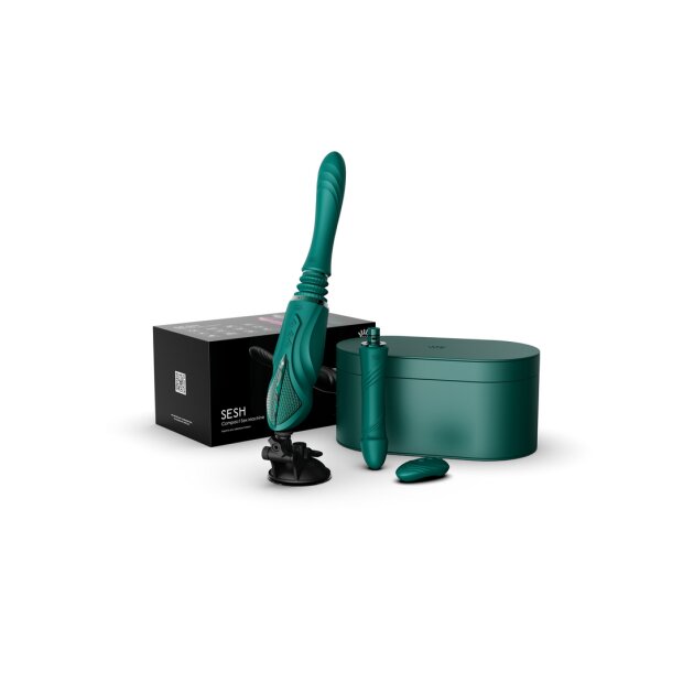 Zalo Sesh Vibrator Türkis 15 cm