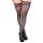 Kixies Mimi halterlose Netz-Strümpfe schwarz S - XL