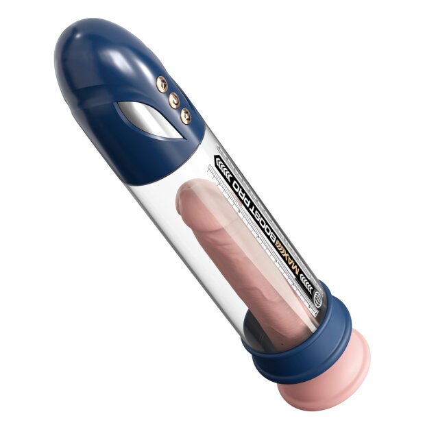 Pipedream Pump Worx Max Pro Flow Penispumpe Blau 28,6 cm ⌀ 5,1 cm