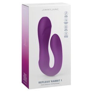 Pipedream Reflexx Rabbit 1 Doppelvibrator Lila 16,9 cm