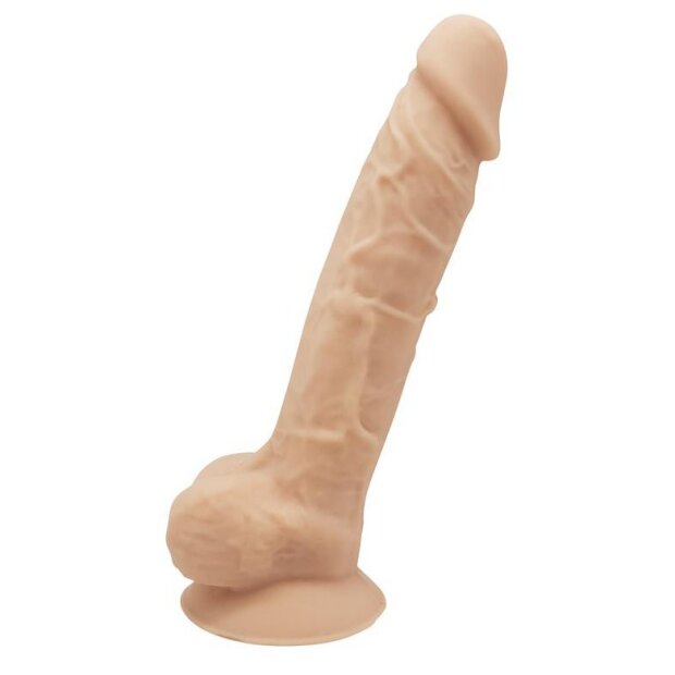 SILEXD Dildo Dual Density Silikone Realistisch Beige 23 cm