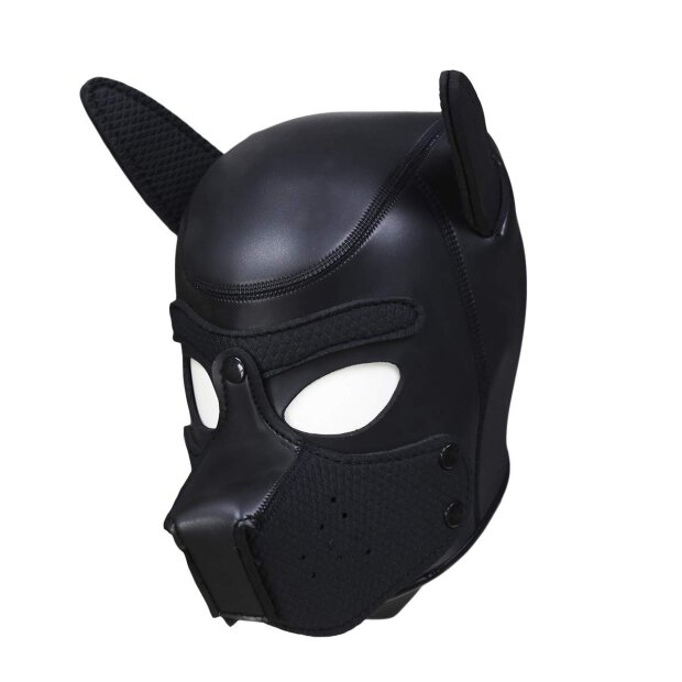 Kinky Puppy PUPPY Neoprene Hood Black