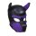 Kinky Puppy Neoprene Puppy Hoods PURPLE