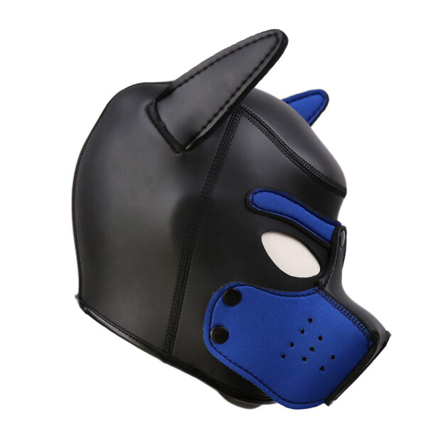 Kinky Puppy Neoprene Puppy Hoods BLUE