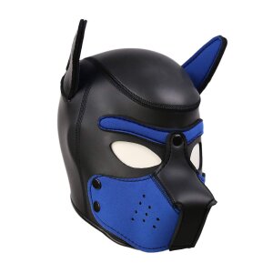 Kinky Puppy Neoprene Puppy Hoods BLUE