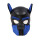 Kinky Puppy Neoprene Puppy Hoods BLUE
