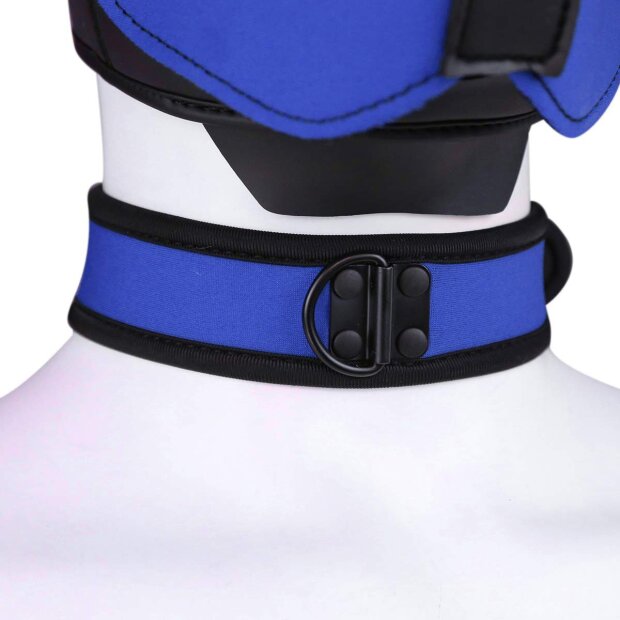 Kinky Puppy Blue neoprene necklace