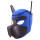 Kinky PUPPY Neoprene Hood Blue-Black