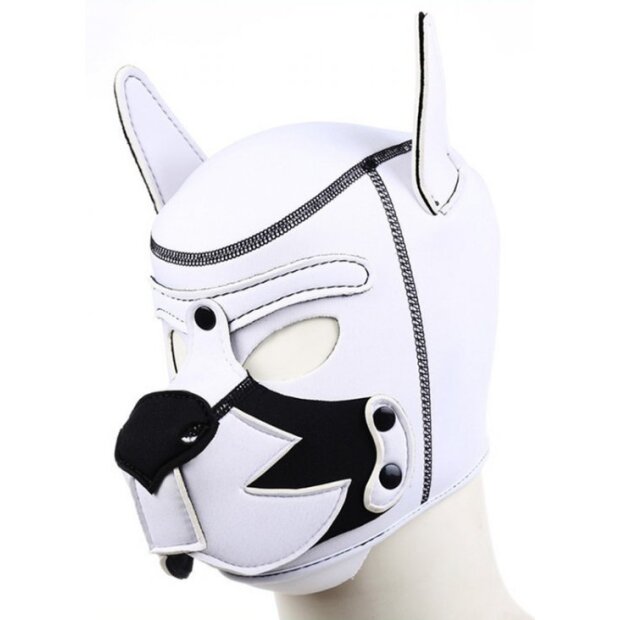 Kinky PUPPY FOX Neoprene Hood Black-White