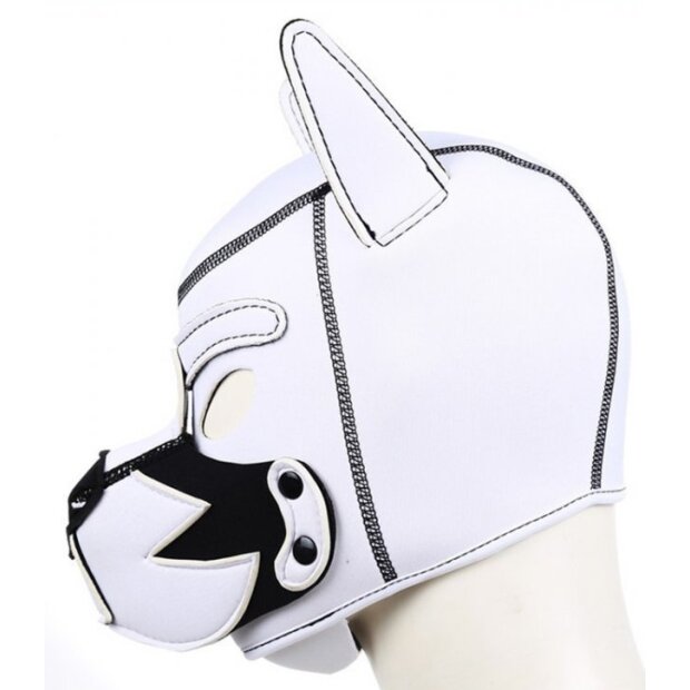 Kinky PUPPY FOX Neoprene Hood Black-White
